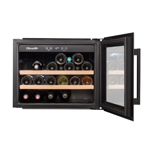 WINE CABINET BUILT-IN 45CM BLACK <br> CBI28S1B