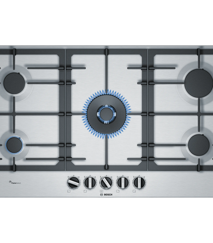 B-IN GAS HOB <br> 90CM INOX <br> PCR9A5B90